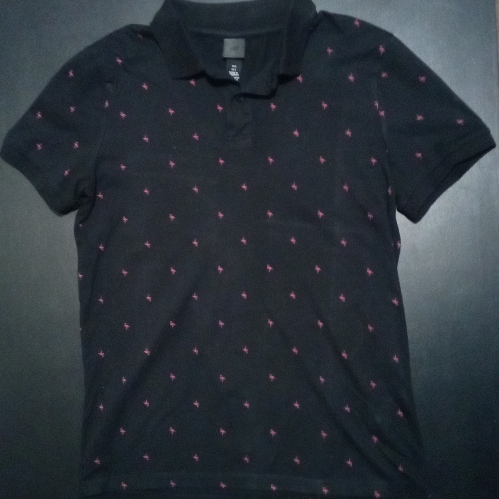 Men's Black Casual Button Down Shirt